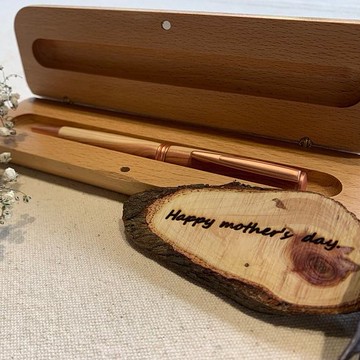 【皇手製作】中秋節禮物 客製化禮物 粉紅香氛系列 皇手製作 台灣龍柏圓珠筆