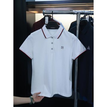 【豆家】撤標撤柜！夏季女士時尚舒適撞色字母印花純色短袖POLO衫