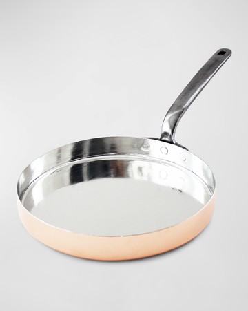 Antique Medium English Crepe Saute Pan, C.1850