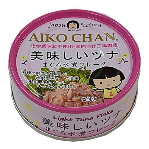 伊藤食品 美味しいツナまぐろ水煮フレーク 70g ×8個