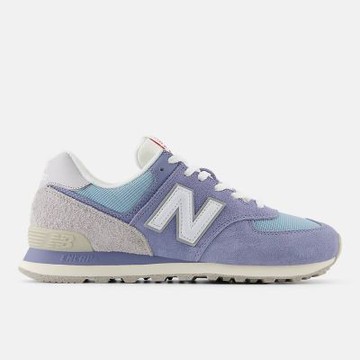 New Balance 574 [U574BLG] 男女 運動休閒鞋 復古鞋 舒適 穿搭 麂皮 藍紫
