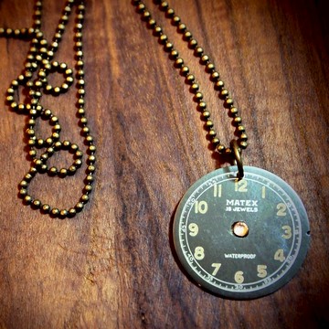 Steampunk 蒸汽龐克風格 滴答滴答項鍊