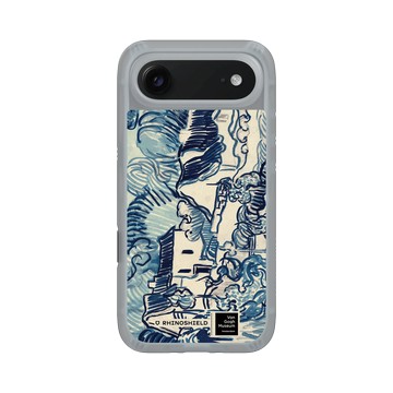 iPhone Air AirX 流變灰 - Van Gogh Museum - 有房舍和農夫的景色