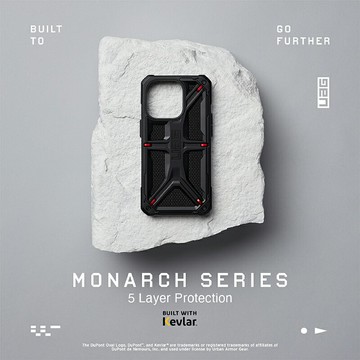 UAG iPhone 14 Pro Max 頂級特仕版耐衝擊保護殼-軍用黑(UAG)
