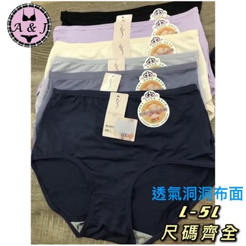 『A&J』#8810 超透氣 超柔軟 高腰網眼透氣內褲 L/XL/XXL/5L尺碼 尺碼齊全👍🏼