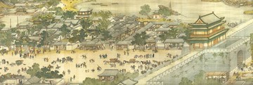 百耘圖 - 清院本 清明上河圖(7) 拼圖1008片 HPN01008-007