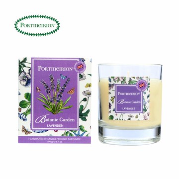 英國PM-Botanic Garden薰衣草香氛蠟燭-原裝彩盒