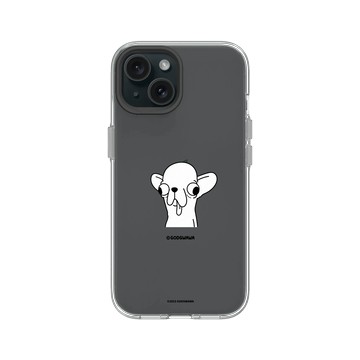 iPhone 15 Clear 透明 - Godgwawa 變種吉娃娃 - 吉本款