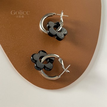 【Gulicc】古莉可 耳環 法式花朵耳環