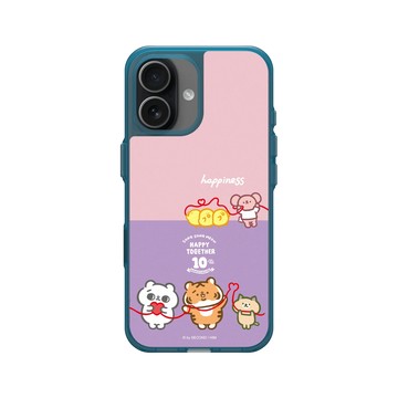 iPhone 17 Clear (相機按鈕) 夜幕藍 - 爽爽貓 Song Song Meow by SECOND - 爽爽貓十周年快樂