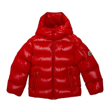 Moncler Enfant Kids 嬰幼兒紅色羽絨外套