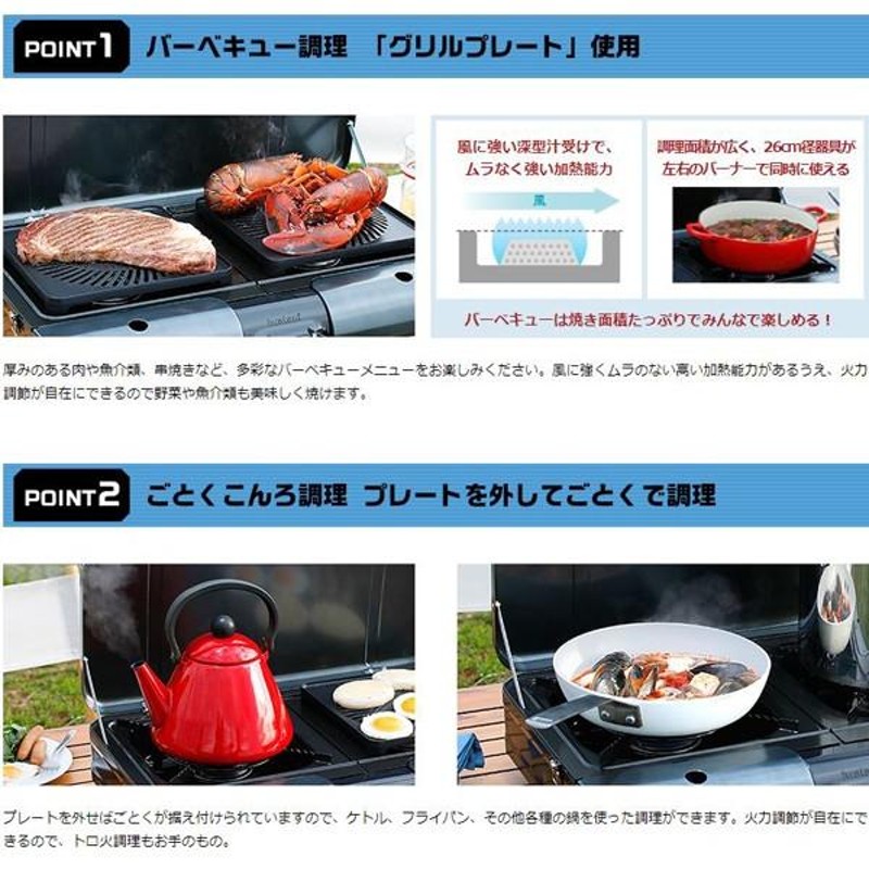 イワタニ グリル カセットガス テーブルトップBBQグリル CB-TBG-1 ...