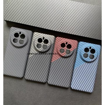 真我GT5Pro手機殼凱夫拉芳綸適用GT5超薄碳纖維realme真我gtneo3/gt2全包同款紋路裸機防摔保護殼