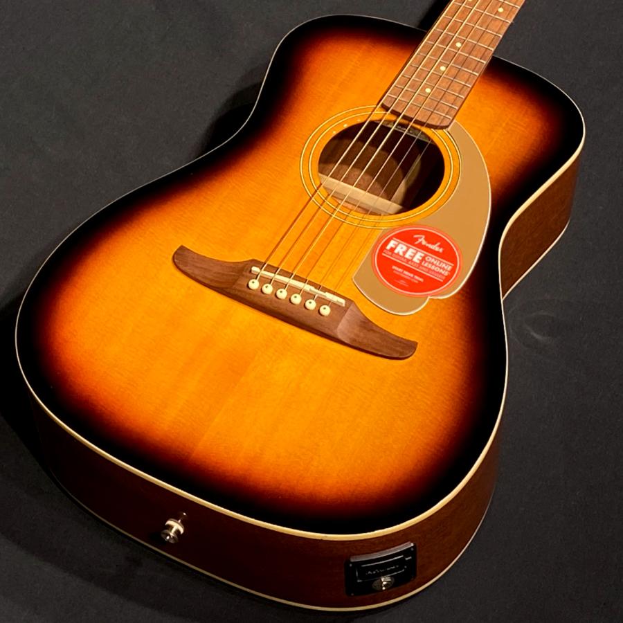 ■店頭展示品 FENDER MALIBU PLAYER SUNBURST WN フェンダー エレアコ