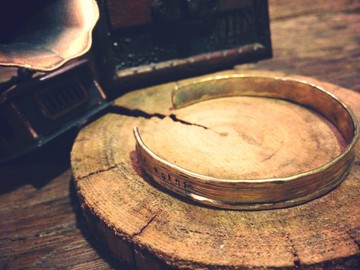 New Noise 黃銅質感手環 (7mm)