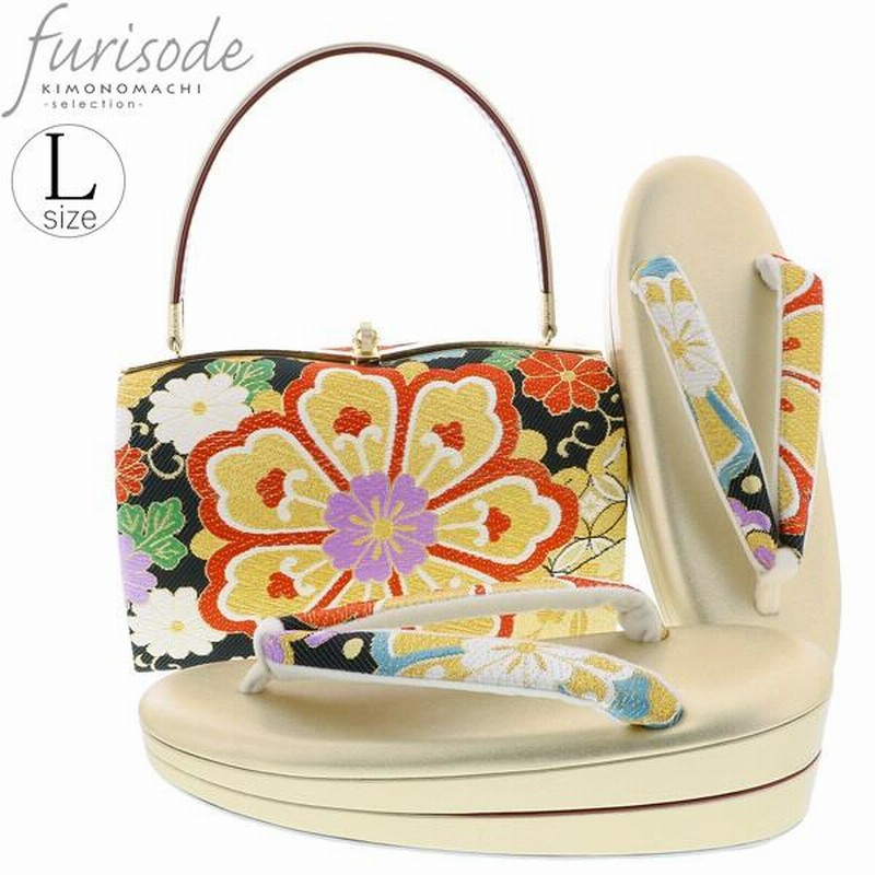 成人式用　着物用　キンワシ印　和装用草履とバッグセット 楽天市場】【金鷲】草履バッグセット 振袖 成人式 結婚式 草履