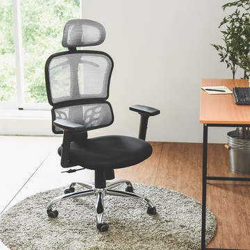 完美主義│喬丹高機能透氣厚座鋁合金腳辦公椅 MIT台灣製 辦公椅 書桌椅 電腦椅 主管椅【I0288】