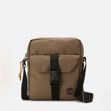 Timberland官方旗艦 中性咖啡色休閒側背小包|A6MENBK0