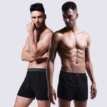 【STizi 史堤茲】和事現貨 男平角內褲 3入組 居家棉質短褲 四角內褲 純棉內褲(N001 3入組)