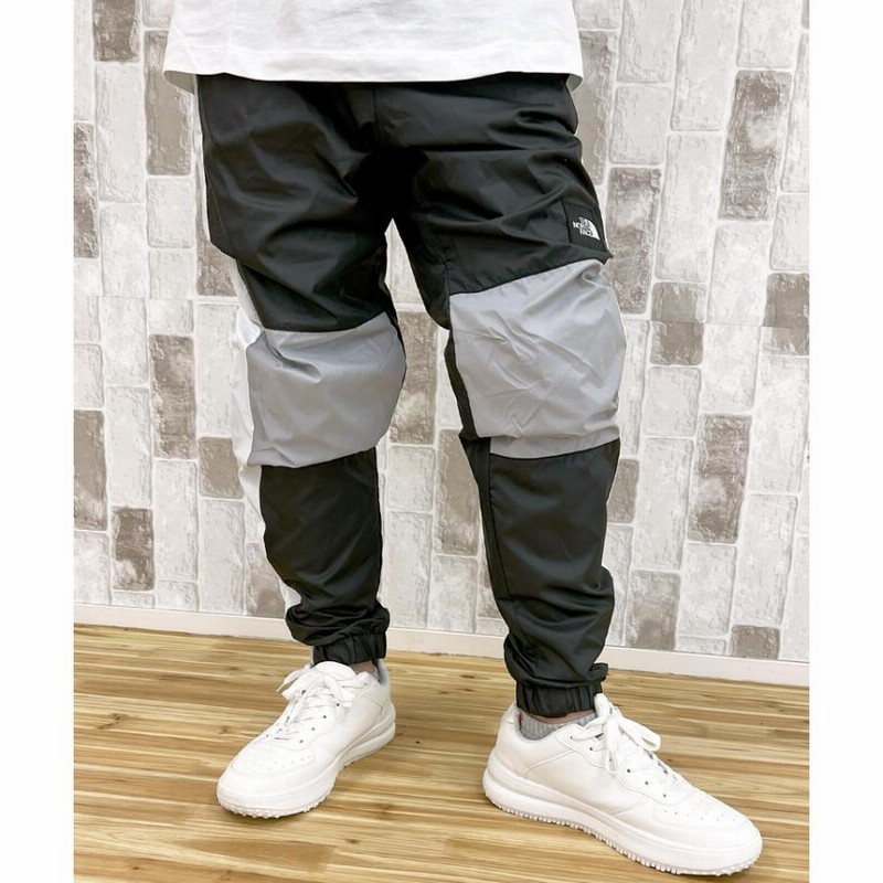 サイズはXLですカラーブロックナイロンジョガーパンツ M GALAHM PANT