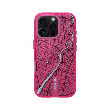 iPhone 16 Pro JellyTint 粉漾桃 - JOCR - Berlin (Black Logo)