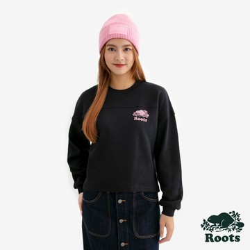 Roots女裝- LOST IN SPACE BEAVER 圓領上衣