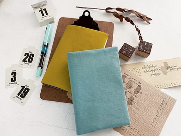 hairmo素面手工書衣/書套-多色(筆記本/日記/手帳)