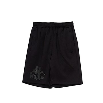 KAPPA 義大利 舒適型男吸溼排汗 運動短褲 黑 371P87W005