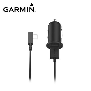 【GARMIN】雙USB車用充電器組 (USB-C)