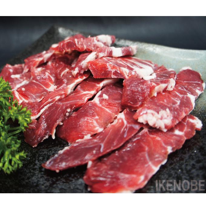 送料無料　国産牛 希少部位めがね 赤身カルビ焼肉用1kg冷凍 500ｇ×2パック 2セット以上購入でお肉増量中 メガネ　お中元　父の日　お歳暮　ギフト　黒毛和牛