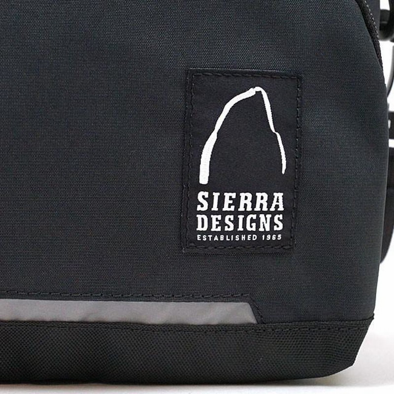 シェラデザイン SIERRA DESIGNS 斜め掛け 5L ショルダーバッグ メンズ・レディース ショルダーポーチ シエラデザインズ アウトドア  BLACK ブラック系 SDW-190 | LINEショッピング