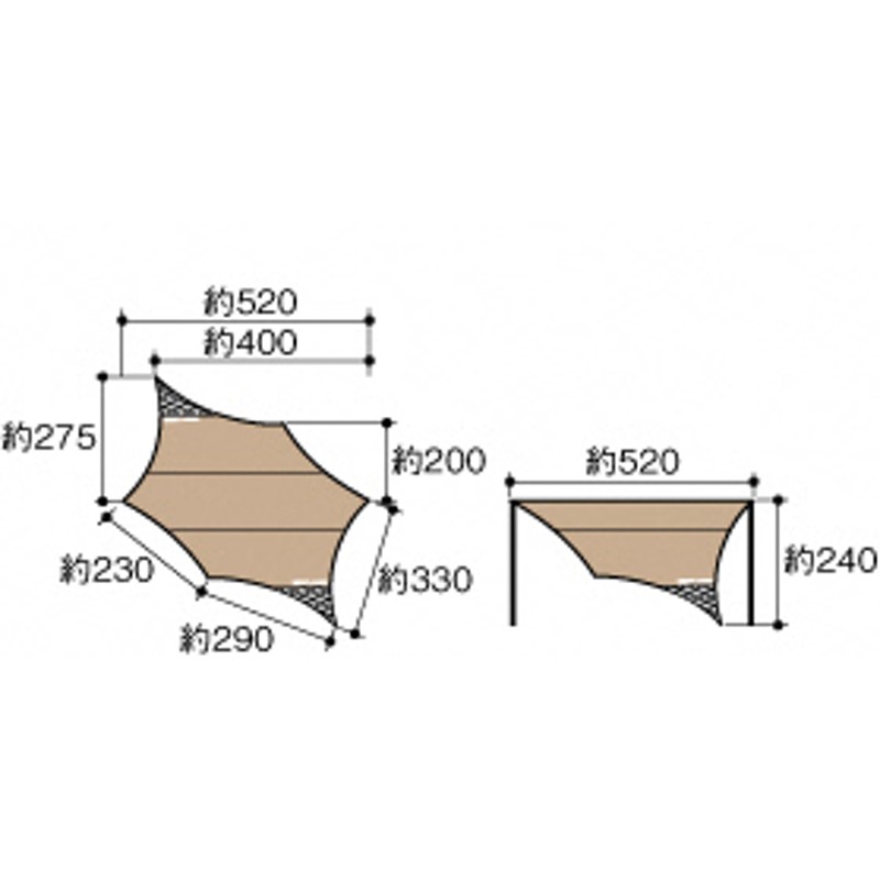 Uniflame 6816 Revoタープ L Tan 6005 Revoポール240 2本組 2点セット 通販 Lineポイント最大1 5 Get Lineショッピング