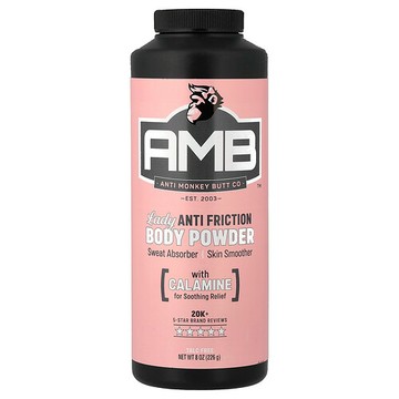 Anti Monkey Butt, 女性減摩爽身粉，8 盎司（227 克）