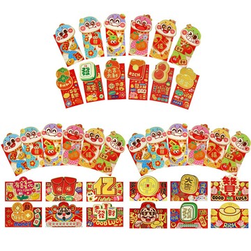 O Pretty 原創新年發財紅包袋12入組-任選