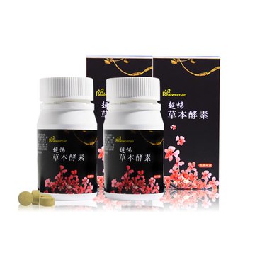【Realwoman】超暢草本酵素錠(80錠/瓶x2)