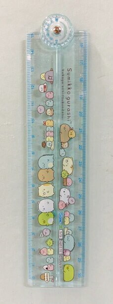 【震撼精品百貨】角落生物 Sumikko Gurashi SAN-X 摺疊尺(30公分)-藍*69352 震撼日式精品百貨