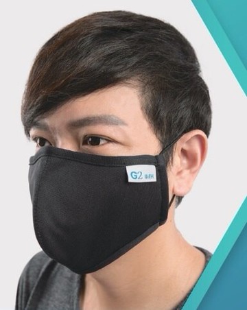 甲殼素抗菌防臭運動布口罩