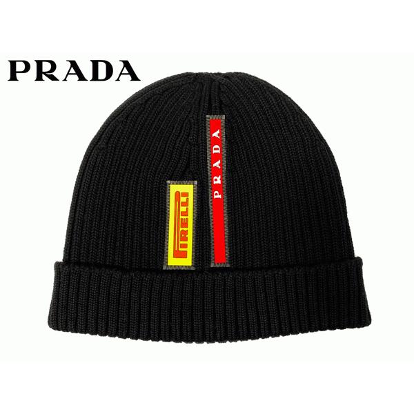 プラダ PRADA LF18D NERO ルナロッサ プラダ ピレリ ロゴタグ