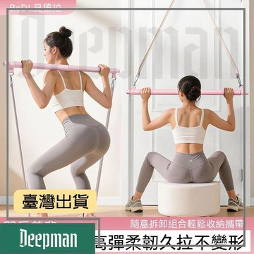 🔥臺灣出貨🔥公司貨✅可開發票 拉力繩彈力拉繩掛門套裝美背瑜伽家用彈力帶女馬甲線神器健身器材