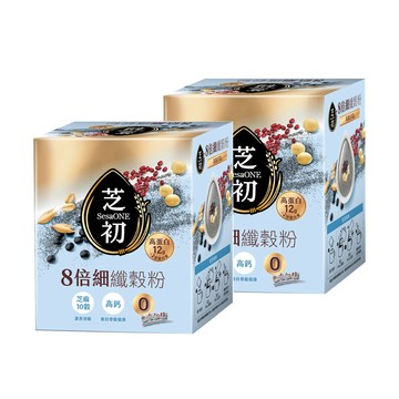 好給利限定!芝初8倍細高蛋白纖穀粉-無加糖芝麻 x2入團購組(8/8依序出貨)