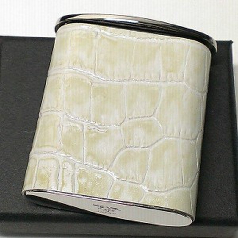 携帯灰皿 おしゃれ タスカ ホワイト レザー クロコ型押し 日本製 Pearl 牛本革 白 国産 ブランド かわいい プレゼント かっこいい 屋外 通販 Lineポイント最大1 0 Get Lineショッピング