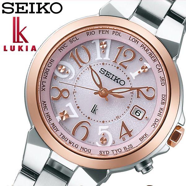 SEIKO セイコー LUKIA ルキア ソーラー電波修正 腕時計 SSQV004