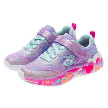 SKECHERS 女童系列燈鞋 ETERNAL HEART LIGHTS (302696LLVMT)