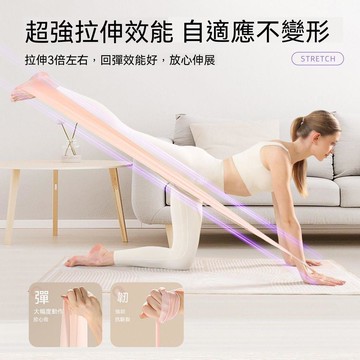 🔥臺灣夯貨-大米優品🏆加厚防斷】瑜伽拉力帶 彈力帶 拉力帶 力量訓練 阻力帶 運動健身伸展帶 瑜珈輔助 拉力圈