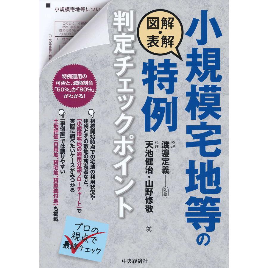 図解・表解小規模宅地等の特例判定チェックポイント