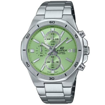 CASIO EDIFICE 八角錶圈 計時腕錶 EFV-640D-3AV