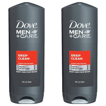 Dove 多芬 男士深層清潔洗臉沐浴露 532ml  2瓶