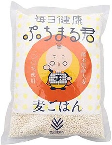 西田精麦 毎日健康 ぷちまる君 10KG (1KG × 10袋入り) 熊本県産 大麦 100%