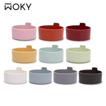 【WOKY 沃廚】–(●●)渾圓杯專用-無痕防刮保護底墊