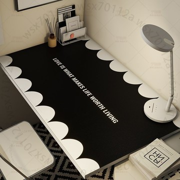 環保書桌墊電腦辦公桌防水皮革墊子書桌學習桌專用保護墊免洗臺佈VHLP4GT01